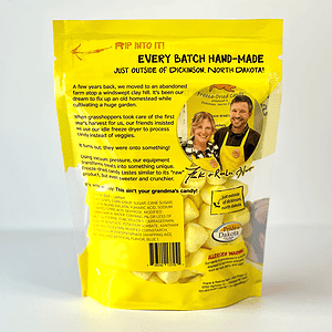 backside of lemon squirrel bait freeze-dried marshmallows