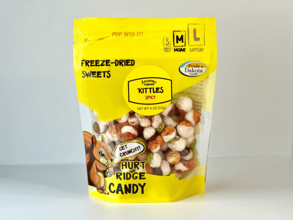 Spicy Kittles freeze-dried candy