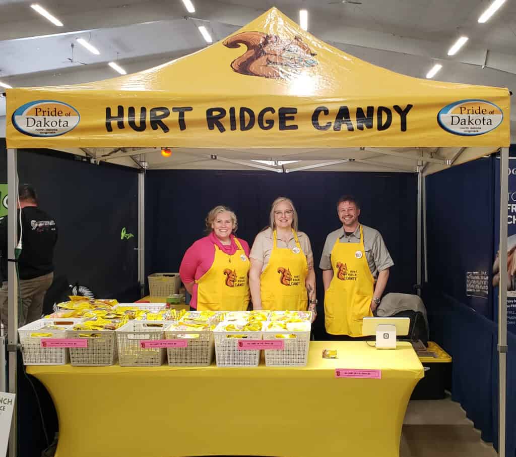 the owners of Hurt Ridge Candy