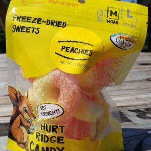 freeze-dried peach rings peachies