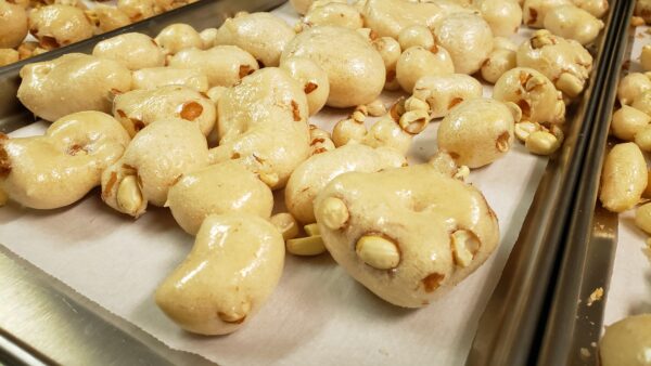 freeze-dried peanut brittle