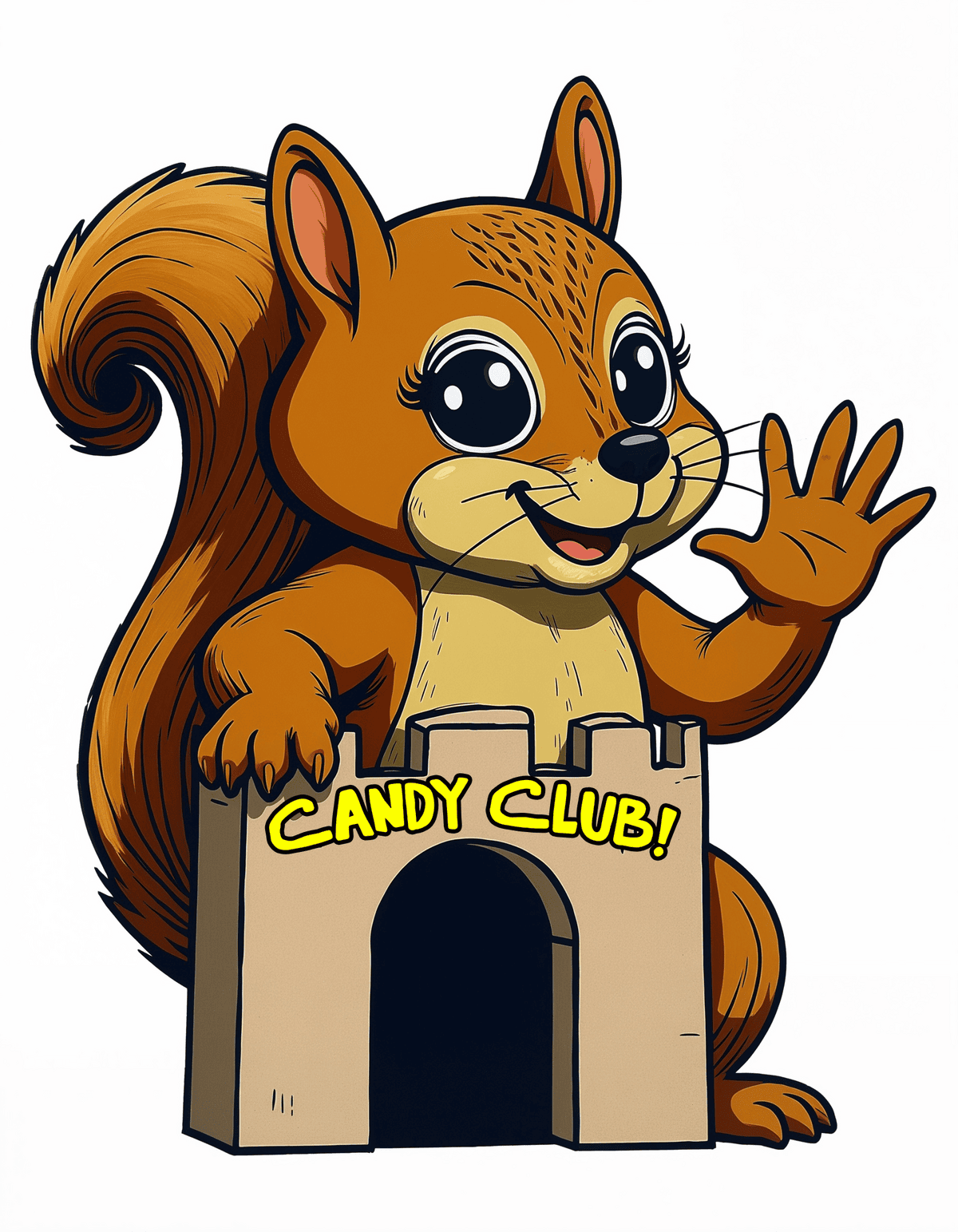 Candy club logo.
